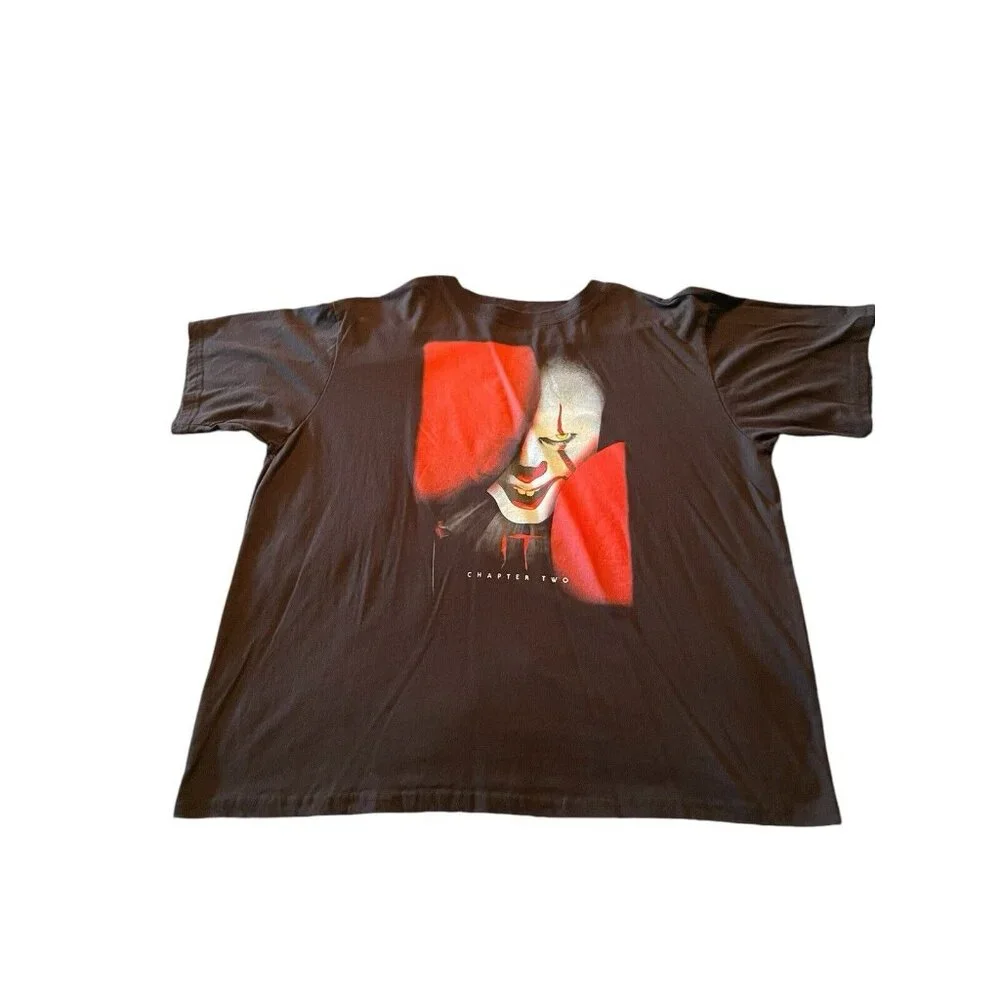 Women's Halloween IT Oversized Short Sleeve Graphic T-Shirt - Black Size XL - Picture 2 of 6